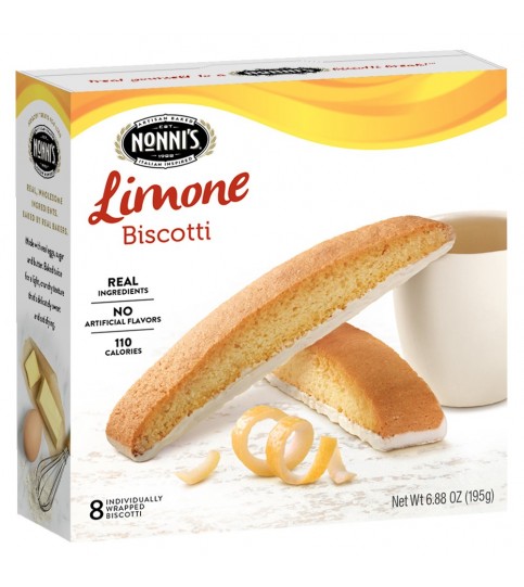 Nonni's Biscotti Limone (12x8 CT)