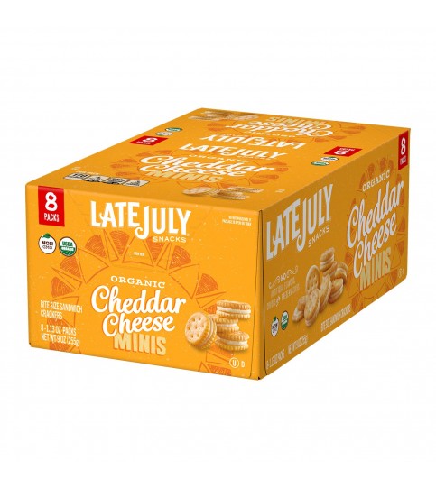 Late July Mini Cheese Sandwich Crackers (4x8 PACK)