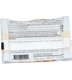 Earnest Eats Trail Mix Almond Bars (12x1.9Oz)