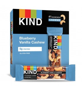 Kind BluBerry Van Cshw Bar (12x1.4OZ )