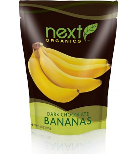 Next Organics Organic Dark Chocolate Bananas (6x4 OZ)