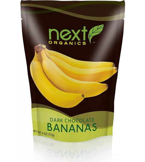 Next Organics Organic Dark Chocolate Bananas (6x4 OZ)