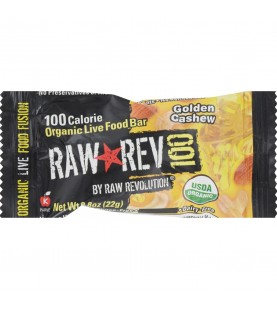 Raw Revolution Golden Cashew Bar (20x0.8OZ )