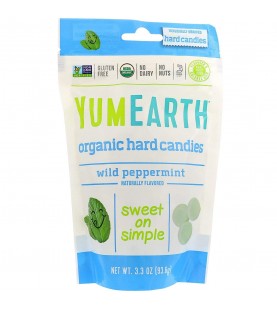 Yummy Earth Wild Peppermint Drops (6x3.3 Oz)