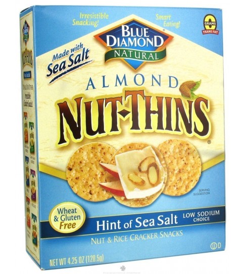 Blue Diamond SeaSalt Nut Thin (12x4.25OZ )