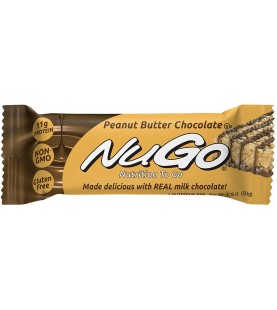 Nugo Nutrition Bar Peanut Butter Chocolate (15x1.76 Oz)