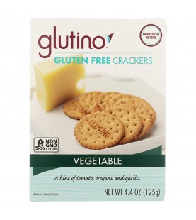 Glutino Vegetable Crackers (6x 4.4 Oz)