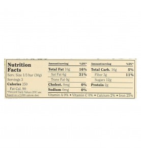 Chocolove Dark Chocolate Bar Crystallized Ginger (12x3.2 Oz)