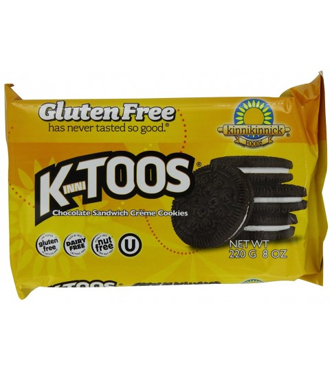 Kinnikinnick Foods Itoos Chocolate Creme Cookie (6x8OZ )