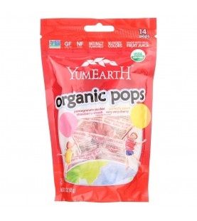 Yummy Earth Fruit Pop Pc Lollipop (6x3 Oz)