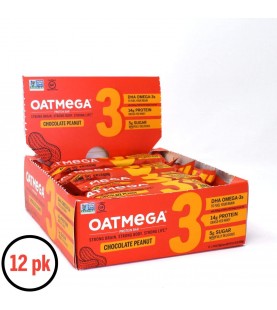 Oatmega Bar Dark Choc Peanut (12x1.8Oz)