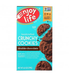 Enjoy Life Crunchy Double Chocolate Cookies (6x6.3 Oz)