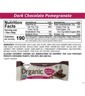 Nugo Nugo Dark Chocolate Pomegranate (12X1.7 OZ)