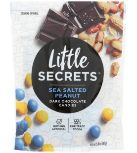 Little Secrets Sea Salted Peanut Dark Chocolate Candies (8x5 OZ)