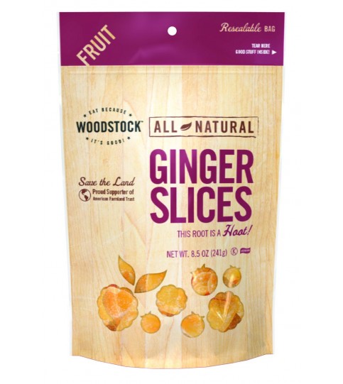 Woodstock Ginger, Unsulphured (8x8.5Oz)