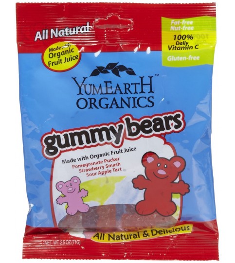 Yummy Earth Gummy Bears (12x2.5OZ )