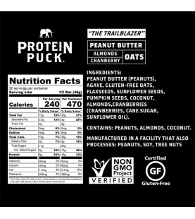 Protein Puck Peanut Butter, Almond, Cranberry (16X3.25 OZ)