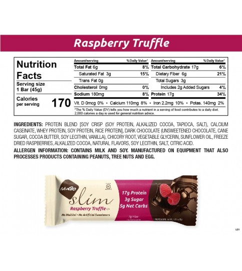 Nugo Raspberry Truffle (12x1.59Oz)