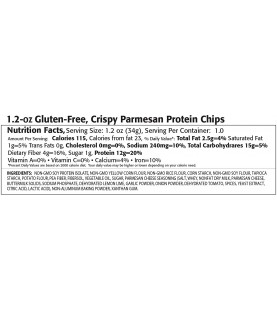 Kay's Naturals Better Balance Protein Chips Crispy Parmesan 1.2 Oz (6 Pack)