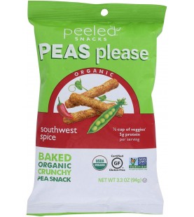 Peeled Peel Peas Southwest Spice (12X3.3 OZ)