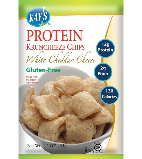 Kay's Naturals Better Balance Kruncheeze White Cheddar Cheese 1.2 Oz (6 Pack)