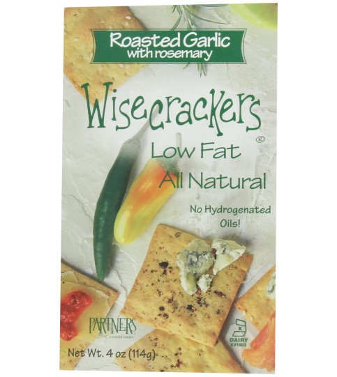 Wisecrackers Gar Rosemary Bite Size (6x4OZ )