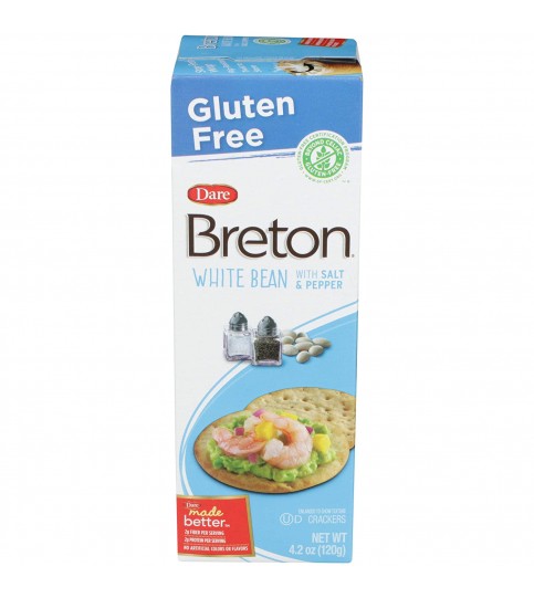 Breton Dare White Bean Salt & Pepper (6x4.2Oz)