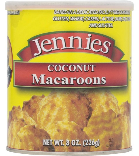 Jennie's Coconut MacAroon Cnstr Gluten Free (12x8 Oz)