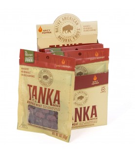 Tanka Natural Buffalo Cranberry Hot Bites (6x3 Oz)