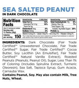 Little Secrets Sea Salted Peanut Dark Chocolate Candies (8x5 OZ)