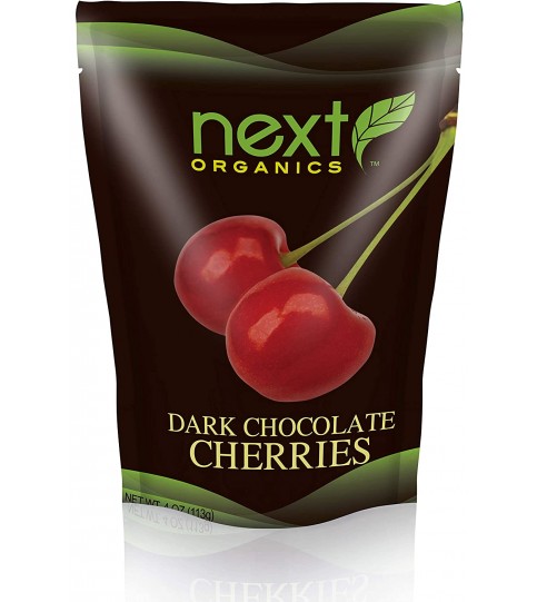 Next Organics Organic Dark Chocolate Cherries (6x4 OZ)