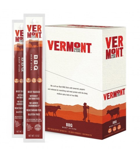 Vermont Smoke & Cure Realsticks BBQ (24x1Oz)