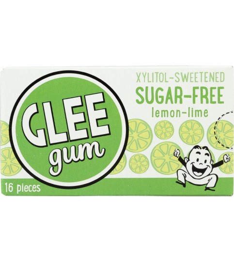 Glee Gum Lemon Lime, Sugar Free (12x15 PC)