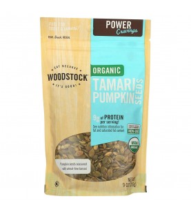 Woodstock Organic Tamari Pumpkin Seeds (8x9Oz)