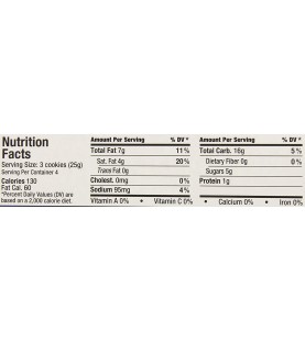 Natural Nectar Og2 Palmier Cookies (12x3.5Oz)