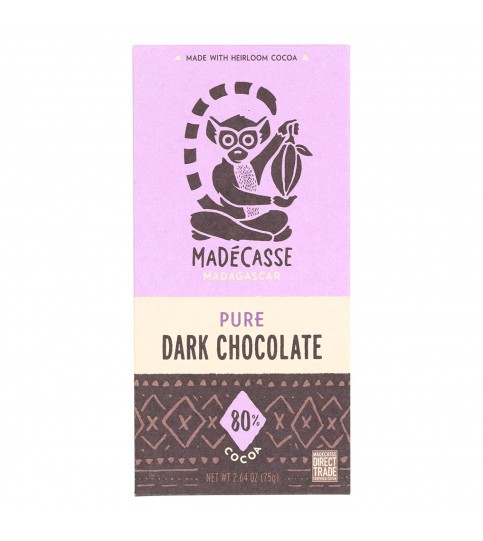 Madecasse Eating Br 80% Cocoa (12x2.64OZ )