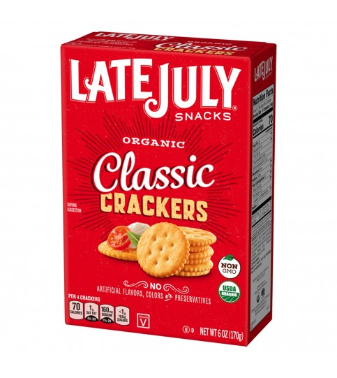 Late July Rich Cracker (12x6 Oz)