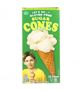 Edward & Sons Sugar Cones GF (12x4.6OZ )