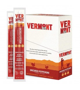 Vermont Smoke and Cure Sticks Turkey Uncured Pepperoni (24x1 OZ)