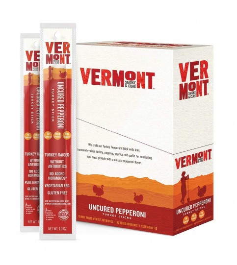 Vermont Smoke and Cure Sticks Turkey Uncured Pepperoni (24x1 OZ)