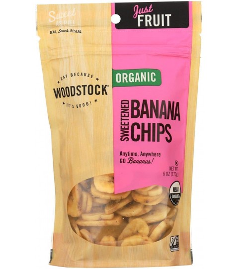 Woodstock Banana Chips (8x6 Oz)