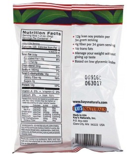 Kay's Naturals High Protein Pretzel Sticks Orange (6 Pack) 1.2 Oz