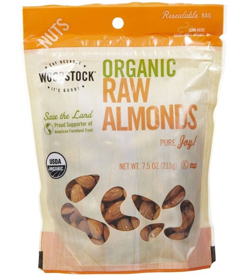 Woodstock Organic Almonds (8x7.5 Oz)