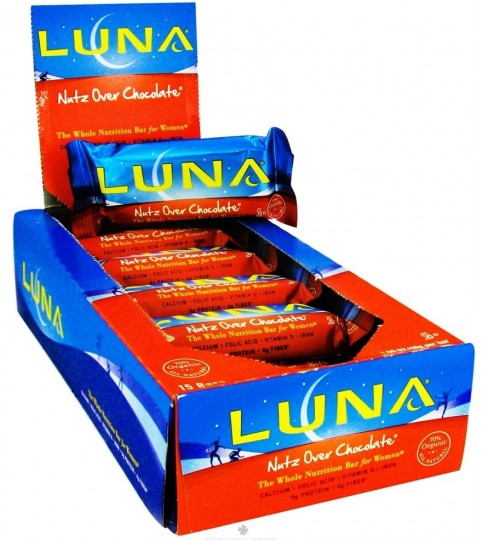 Clif Bar Nutz Over Chocolate Luna Bar (15x1.69 Oz)