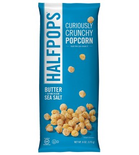 Halfpops Butter and Pure Ocean Sea Salt (15x1.4 OZ)