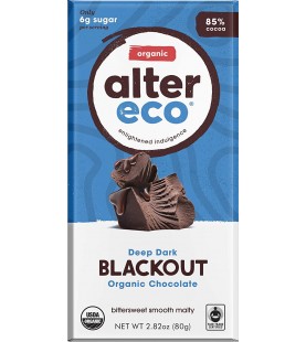 Alter Eco Dark Chocolate Blackout (12x2.82OZ )