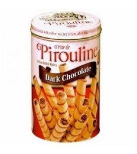 De Beukelaer Pirouline Rolled Wafers Dark Chocolate (6x14Oz)