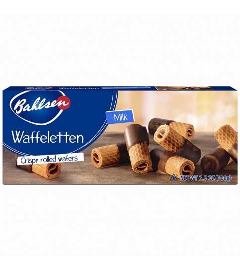 Bahlsen Milk Chocolate Wafer Rolls (12x3.5Oz)