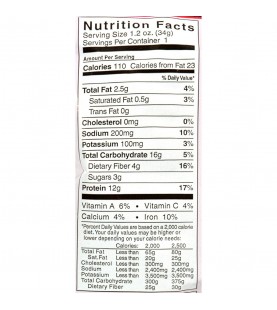 Kay's Naturals Protein Puffs Veggie Pizza (6 Pack) 1.2 Oz