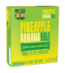 Kind Pressed Pineapple Pear Kale Spinach Bar (12x1.2 OZ)